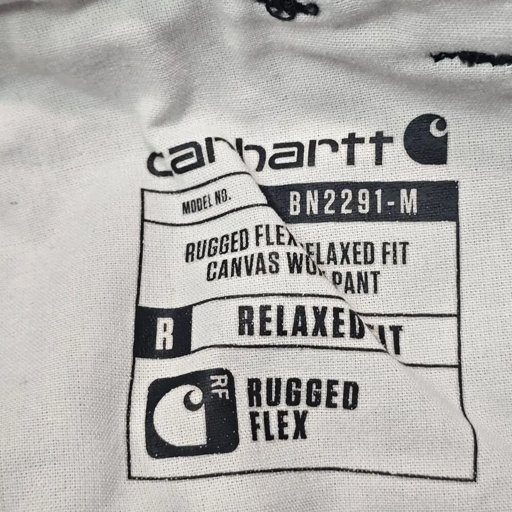 Carhartt Rugged Flex Rigby Dungarees Work Pants Mens 43X32 Fit 44x32 Tag
